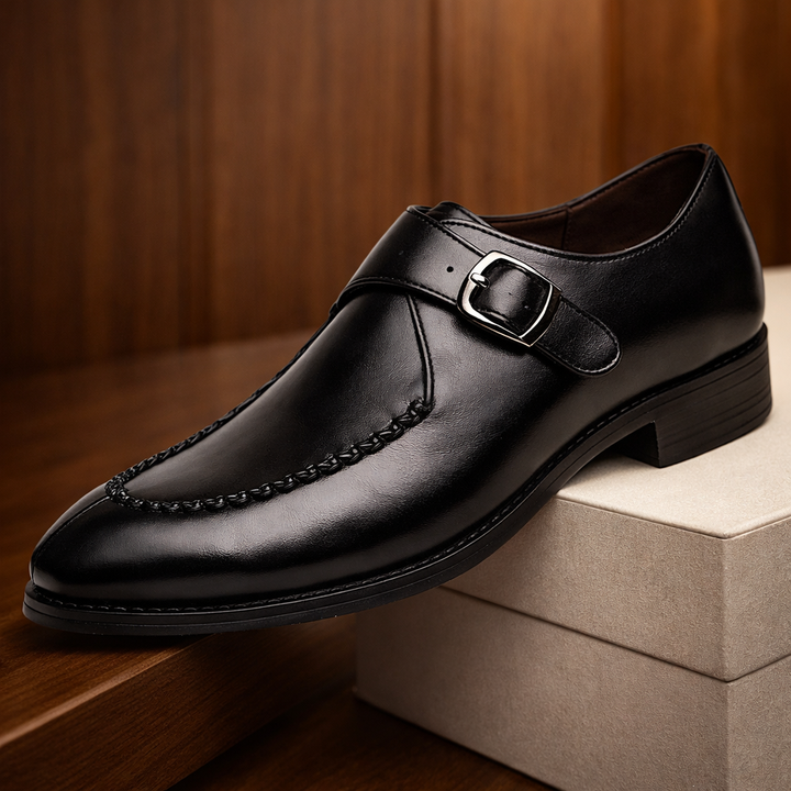 Isaias - Scarpe eleganti con fibbia lucida