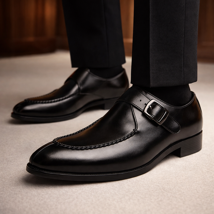 Isaias - Scarpe eleganti con fibbia lucida