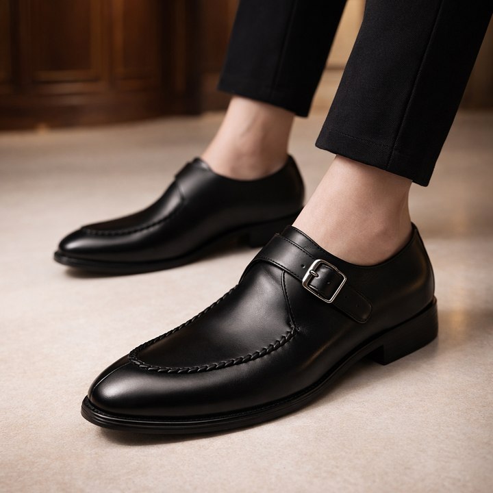 Isaias - Scarpe eleganti con fibbia lucida