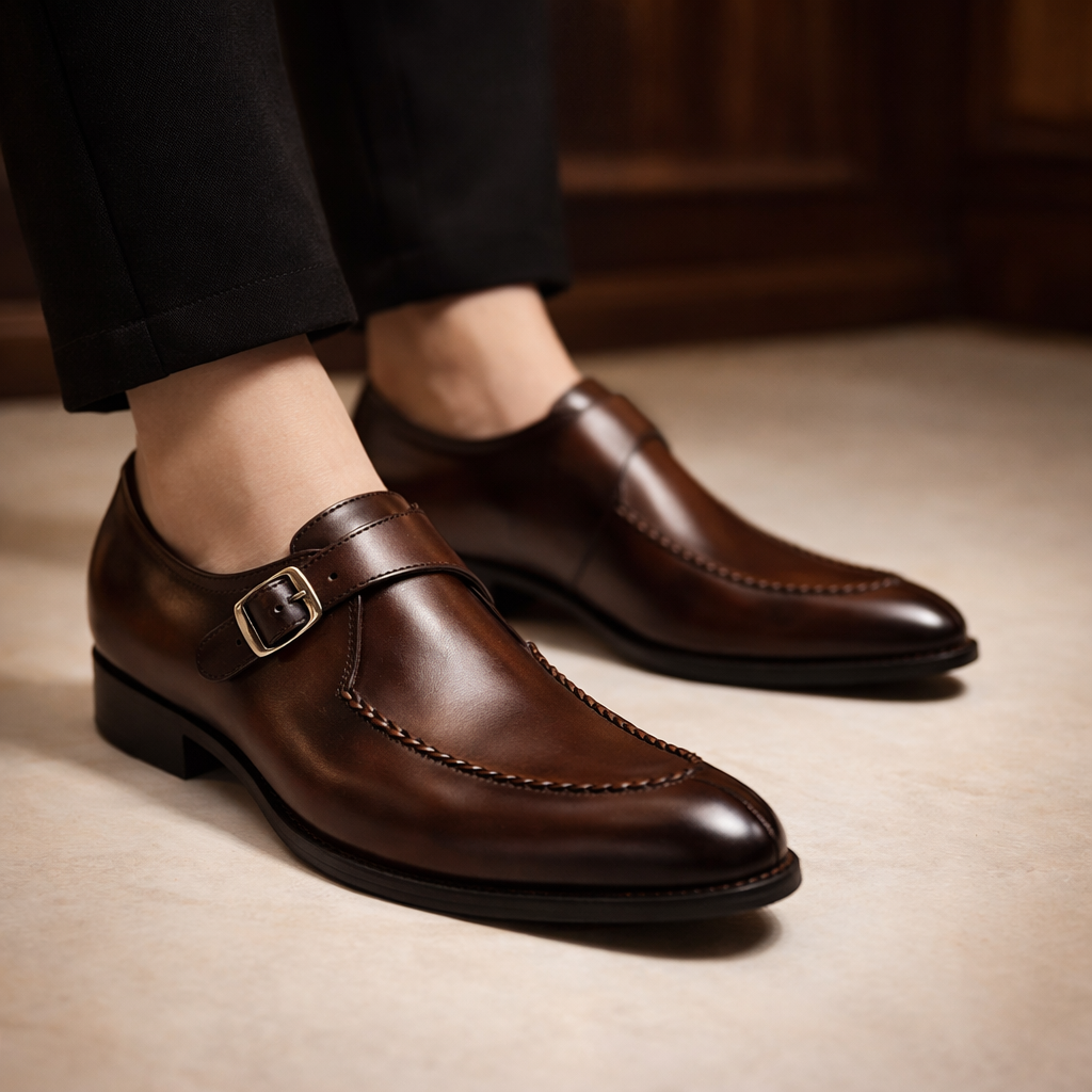 Isaias - Scarpe eleganti con fibbia lucida