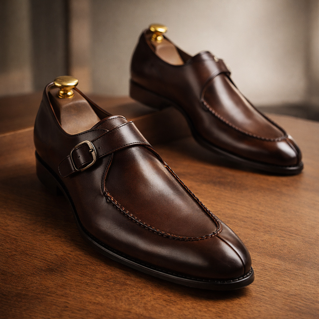 Isaias - Scarpe eleganti con fibbia lucida