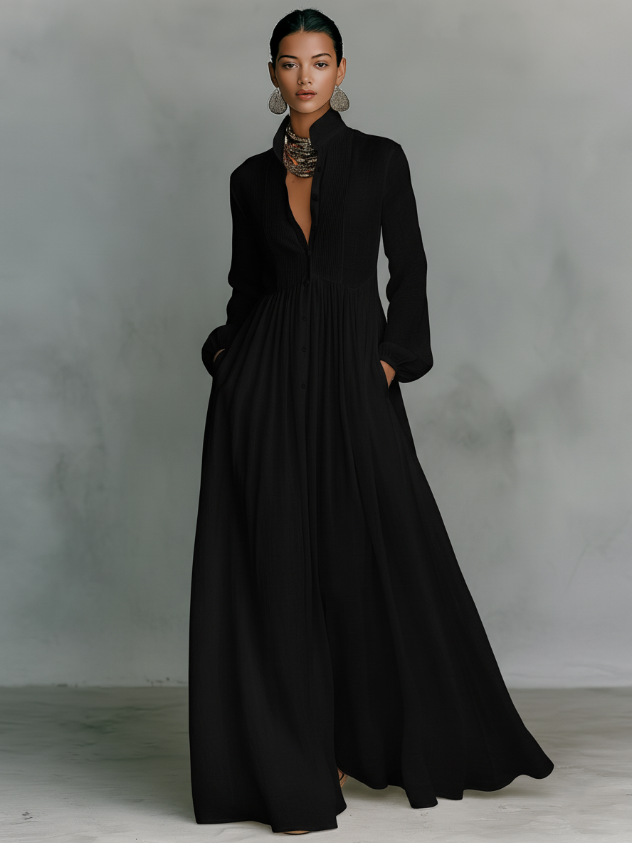 Vessa - Vestito Maxi Casual Elegante