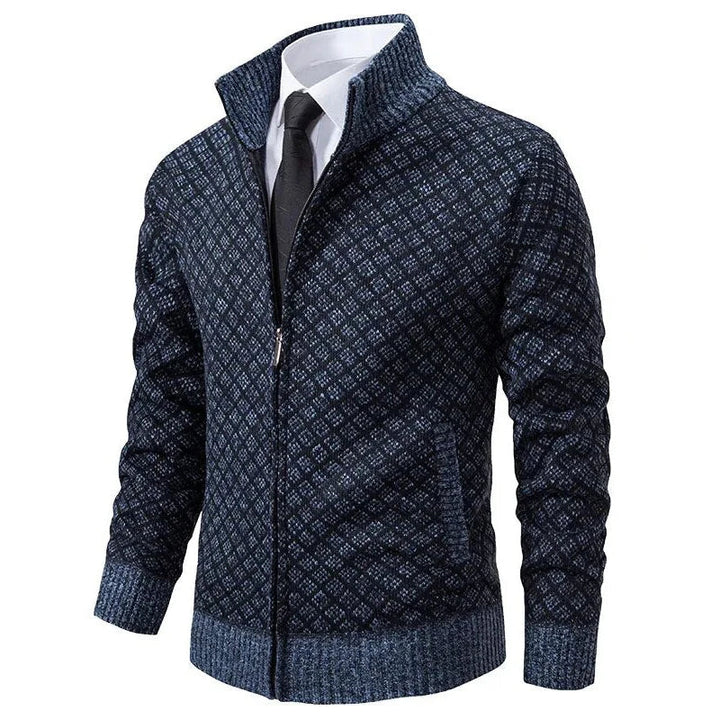 Zarellon - Maglione con zip casual ed elegante