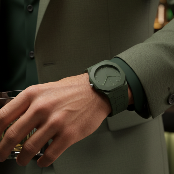 Nevrick - Orologio ottagonale Stealth