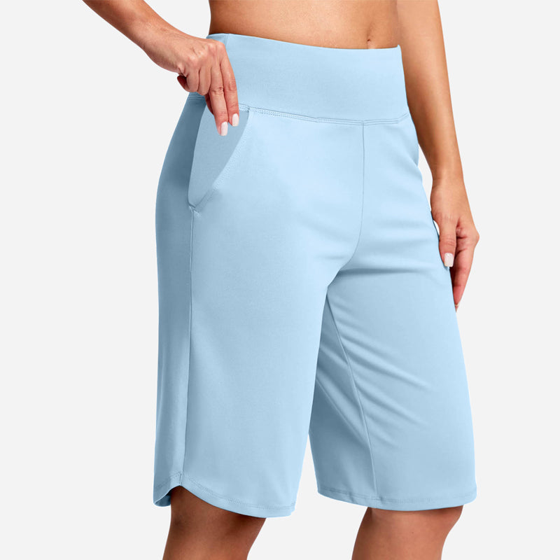 Odeliora - Bermuda a vita alta fit comfort