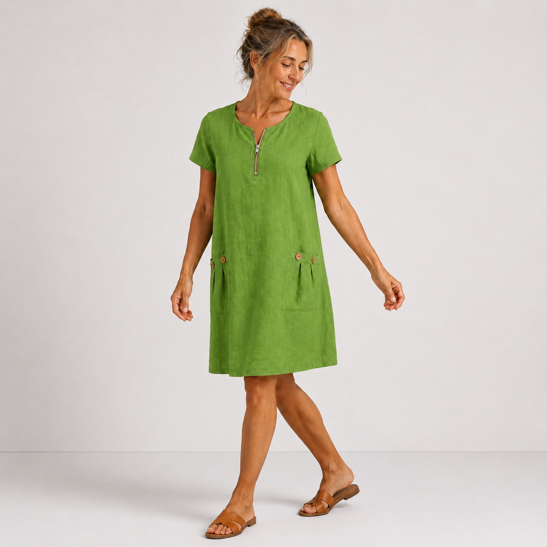Lucienne - Abito in lino leggero