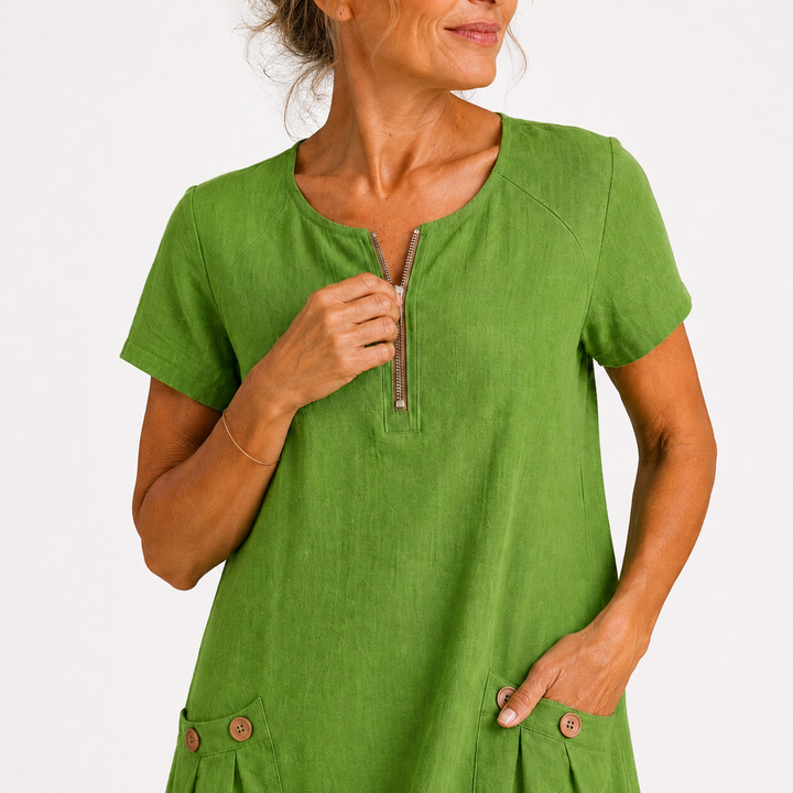 Lucienne - Abito in lino leggero