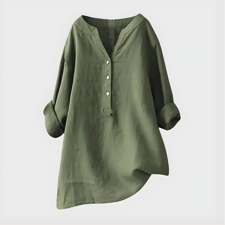 Fenella - Blusa tunica con bottoni