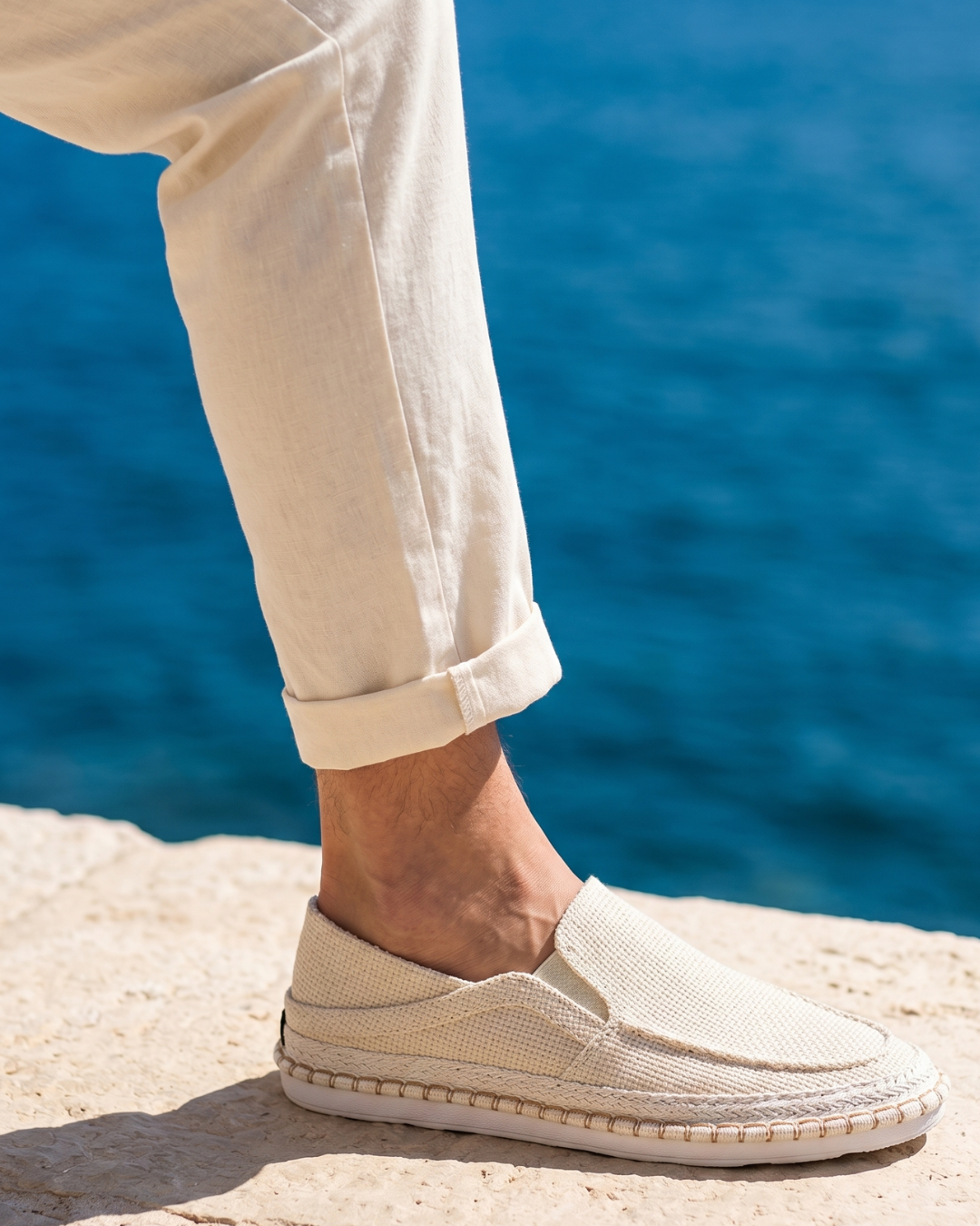Falkner - Espadrillas slip-on testurizzate
