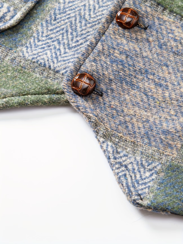 Evren - Gilet patchwork su misura