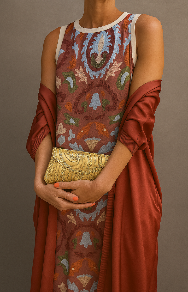 Arlisse - Coordinato due pezzi premium con abito e gilet