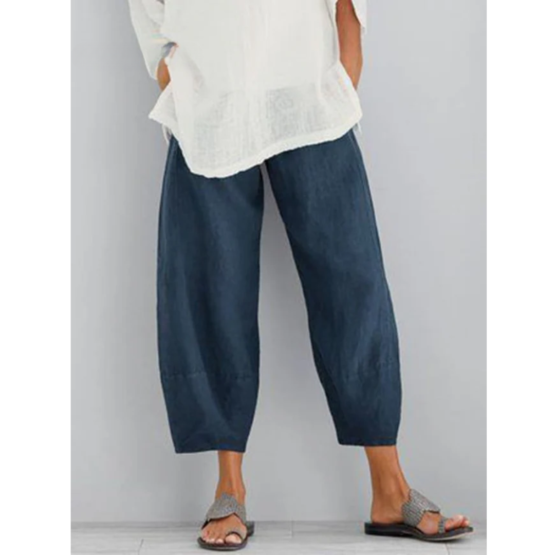 Perla - Pantaloni in lino leggeri
