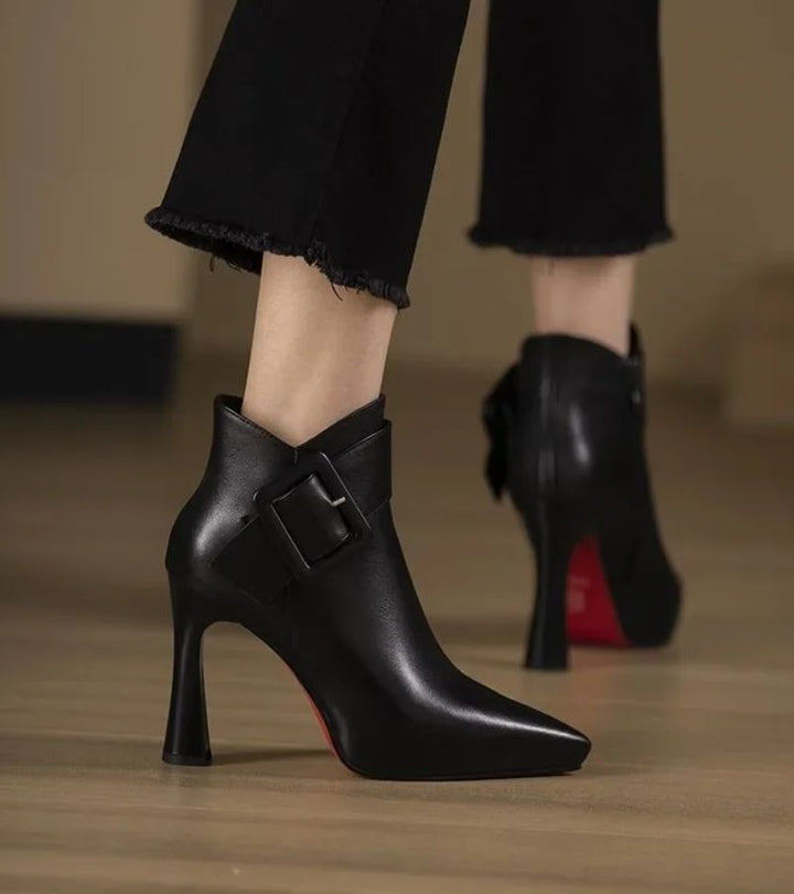 Erina - Stivaletti con tacco scultoreo
