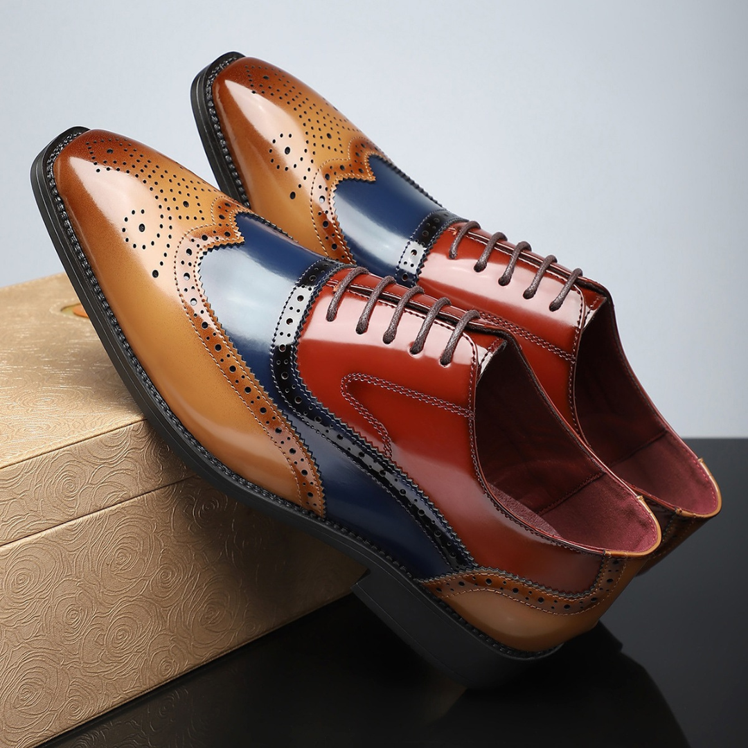 Farlon - Scarpe Oxford brogue