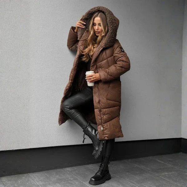 Norelline - Cappotto imbottito con cappuccio