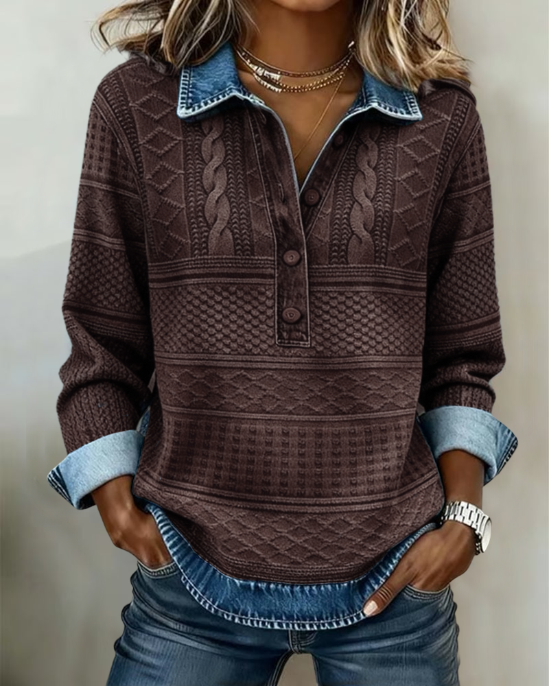 Orlissey - Camicia a bottoni testurizzata