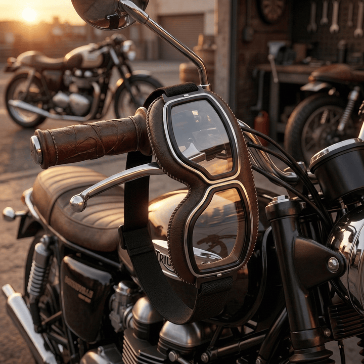 Alaric - Occhiali da moto vintage