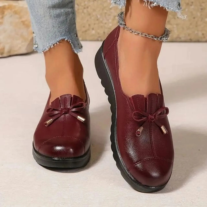Kyla - Mocassini con suola platform imbottita
