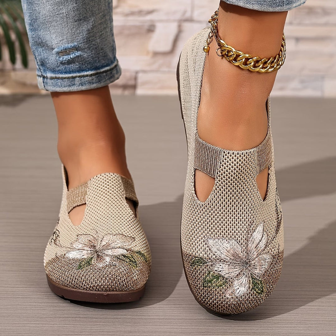 Xara - Ballerine slip-on floreali
