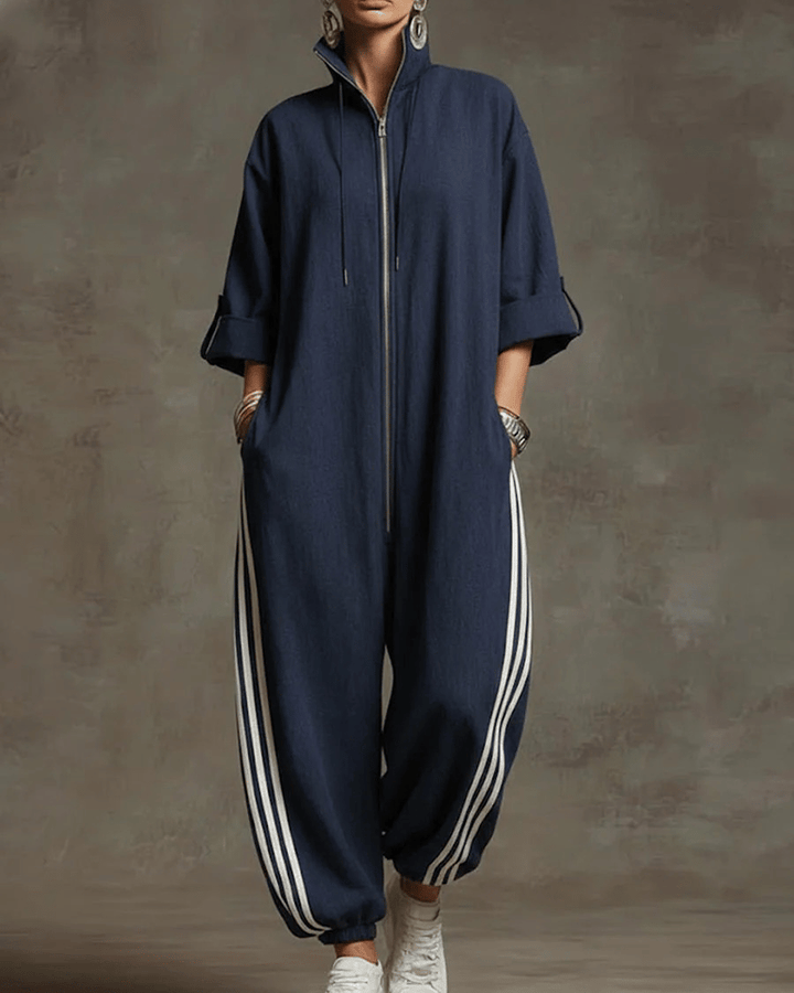 Lurelle - Jumpsuit con zip frontale
