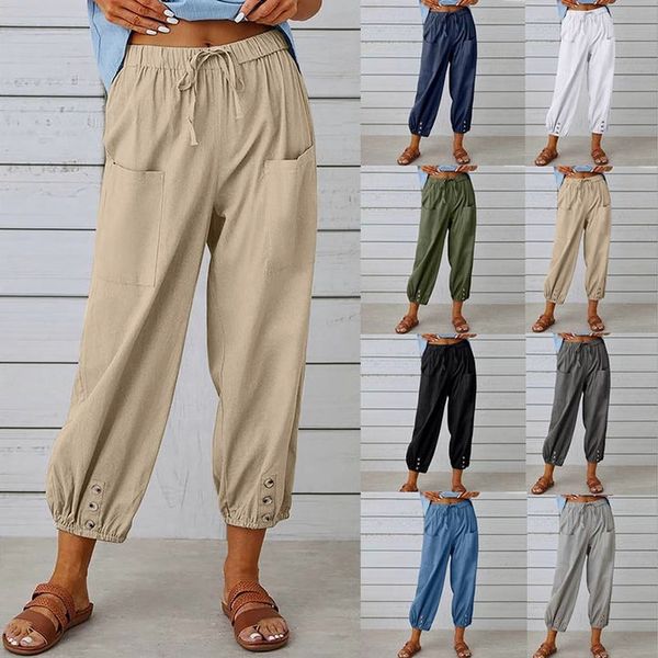 Zayrina - Pantaloni jogger casual
