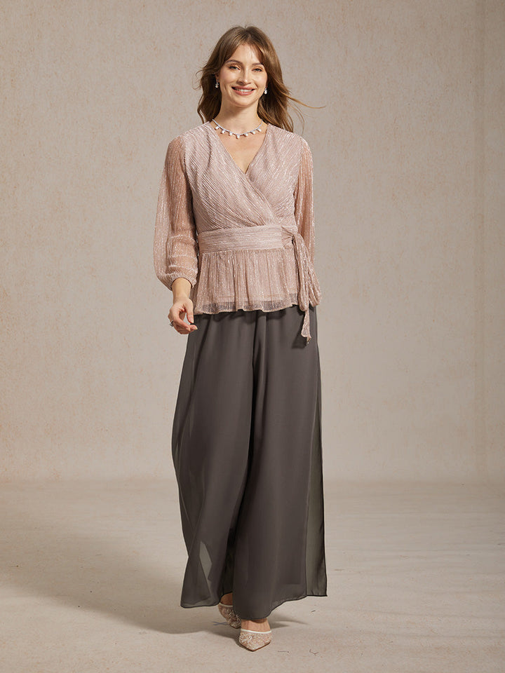Tairess - Pantaloni a gamba larga