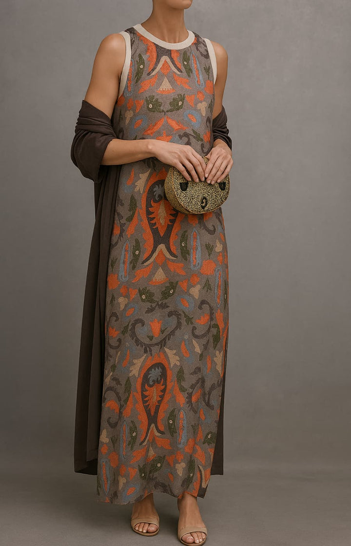 Arlisse - Coordinato due pezzi premium con abito e gilet