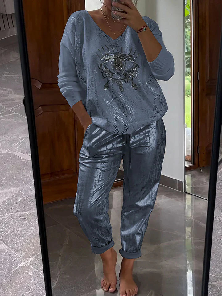 Arlise - Set Casual Elegante a Due Pezzi