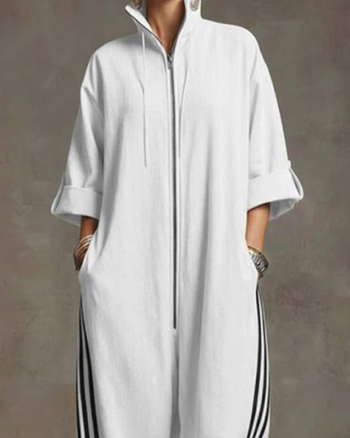 Lurelle - Jumpsuit con zip frontale