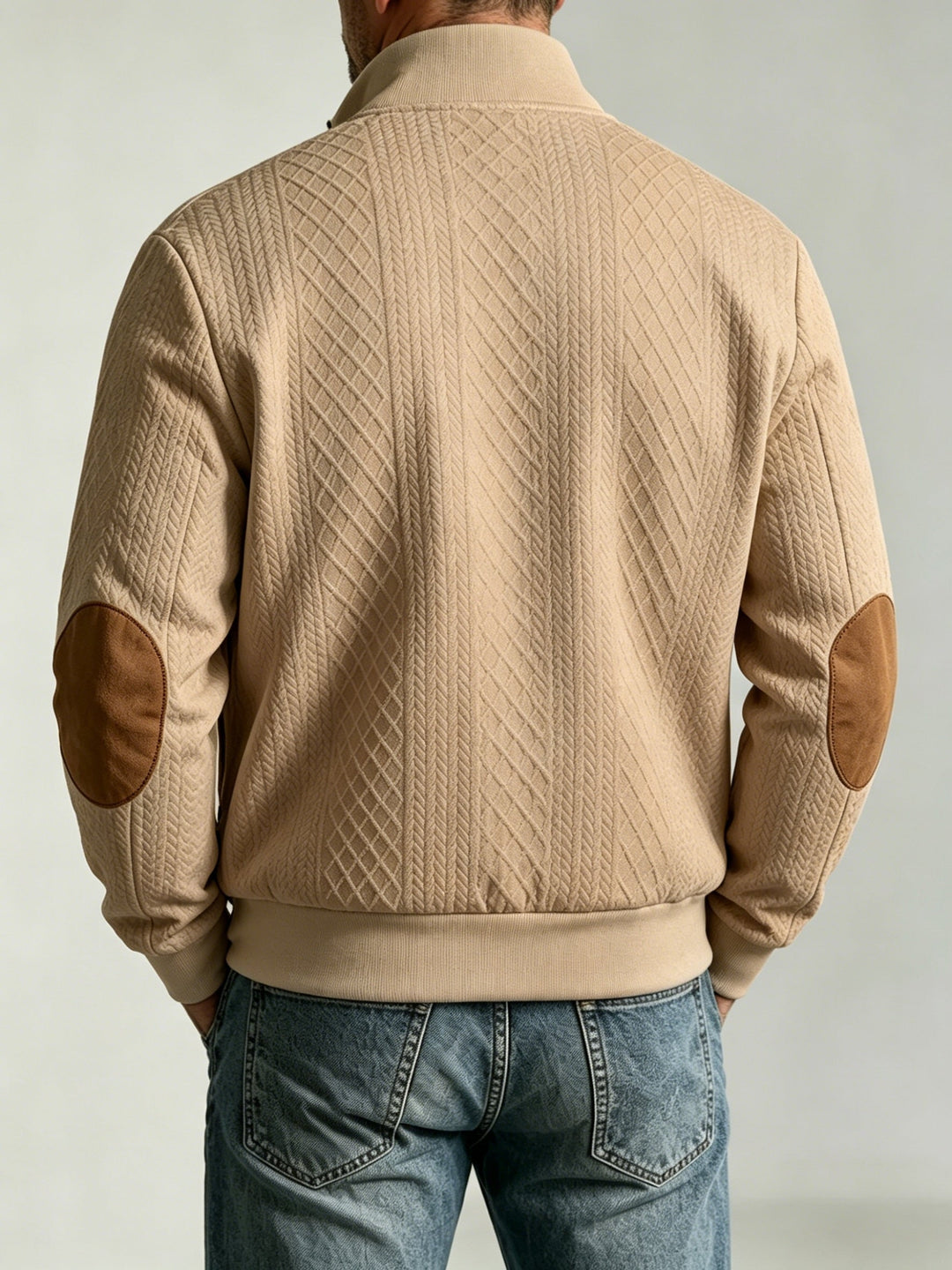 Flyn - Giacca varsity testurizzata