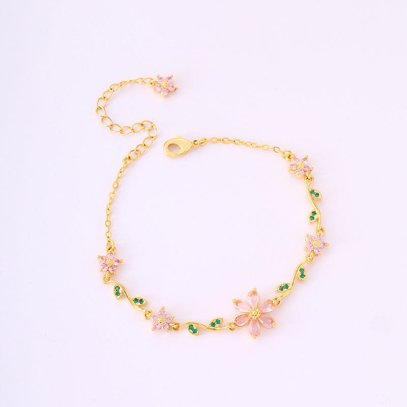 Niva - Bracciale Elegante con Fiori