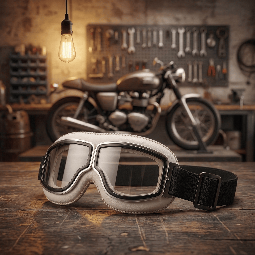 Alaric - Occhiali da moto vintage
