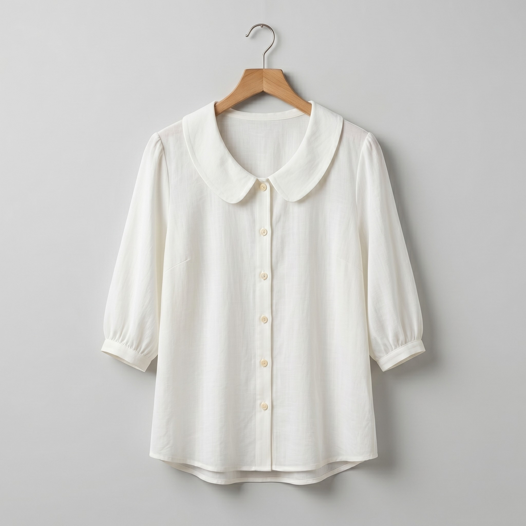 Phaelyn - Blusa leggera a girocollo