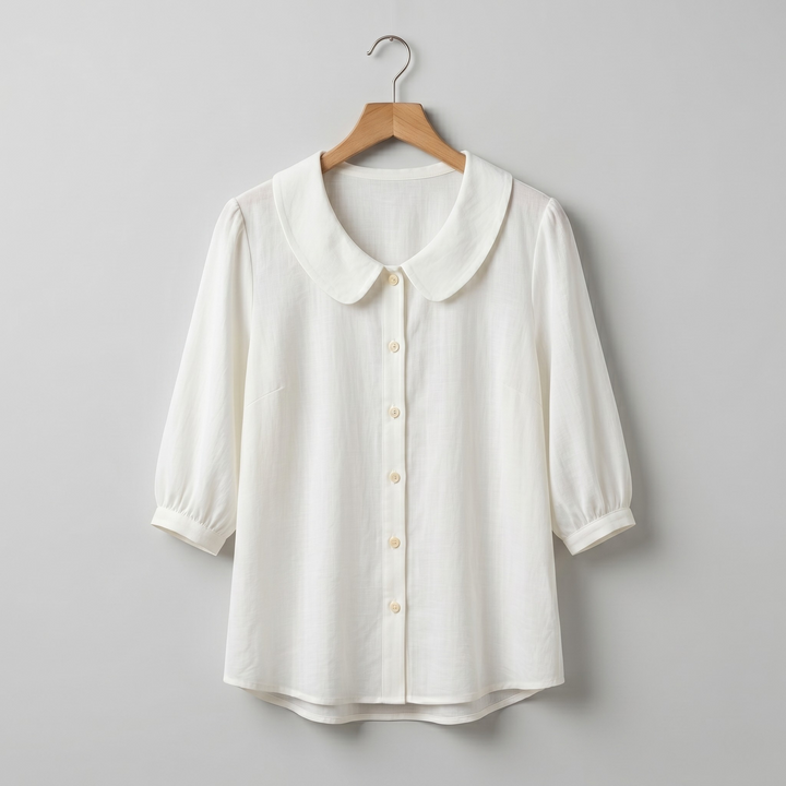 Phaelyn - Blusa leggera a girocollo