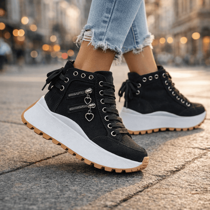 Celestia - Sneakers con plateau ammortizzate