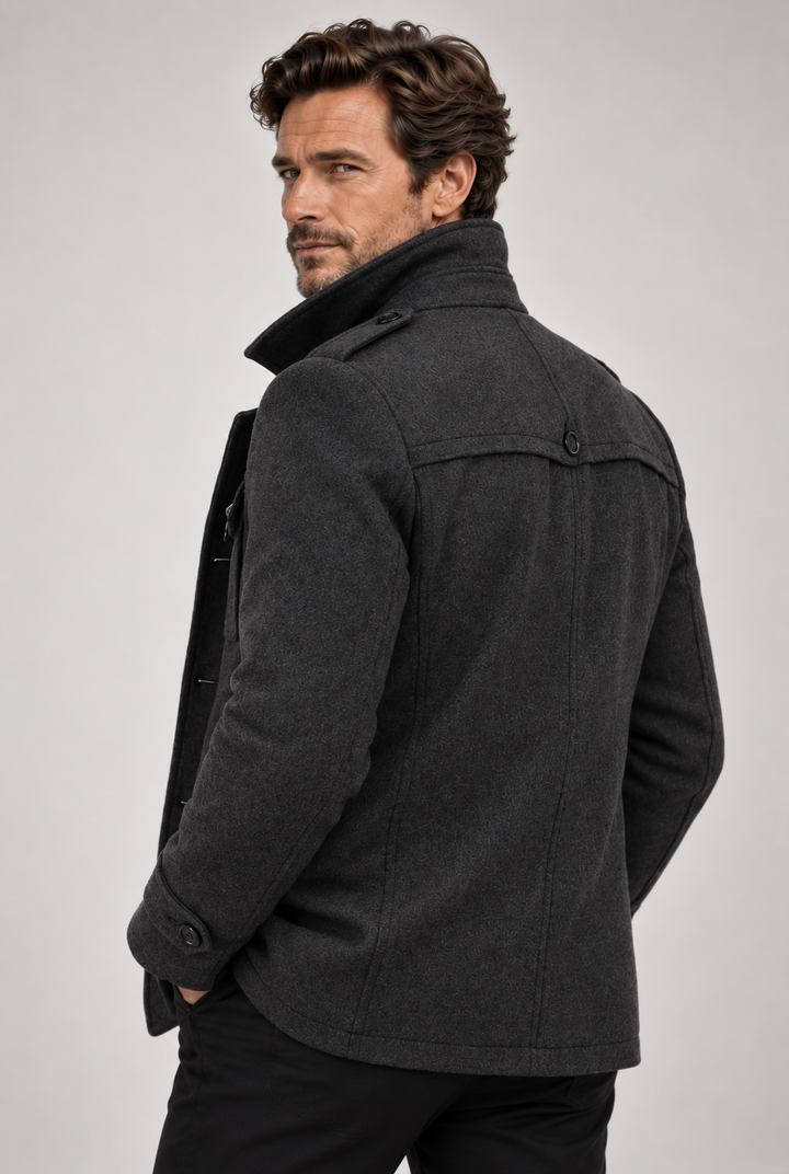 Ivan - Cappotto lungo doppiopetto