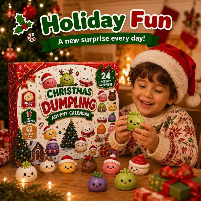 Edda - Calendario dell'Avvento con Dumpling natalizio