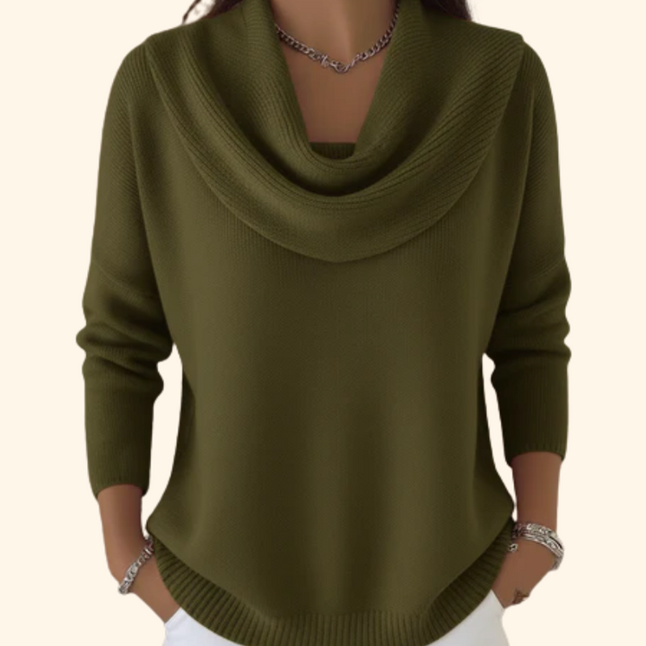 Mirelia - Pullover a collo ad anello