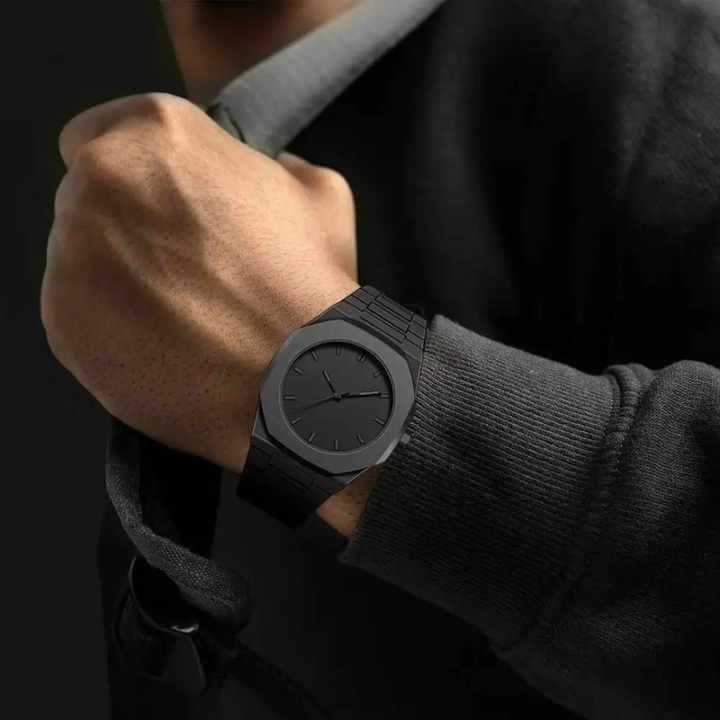 Nevrick - Orologio ottagonale Stealth
