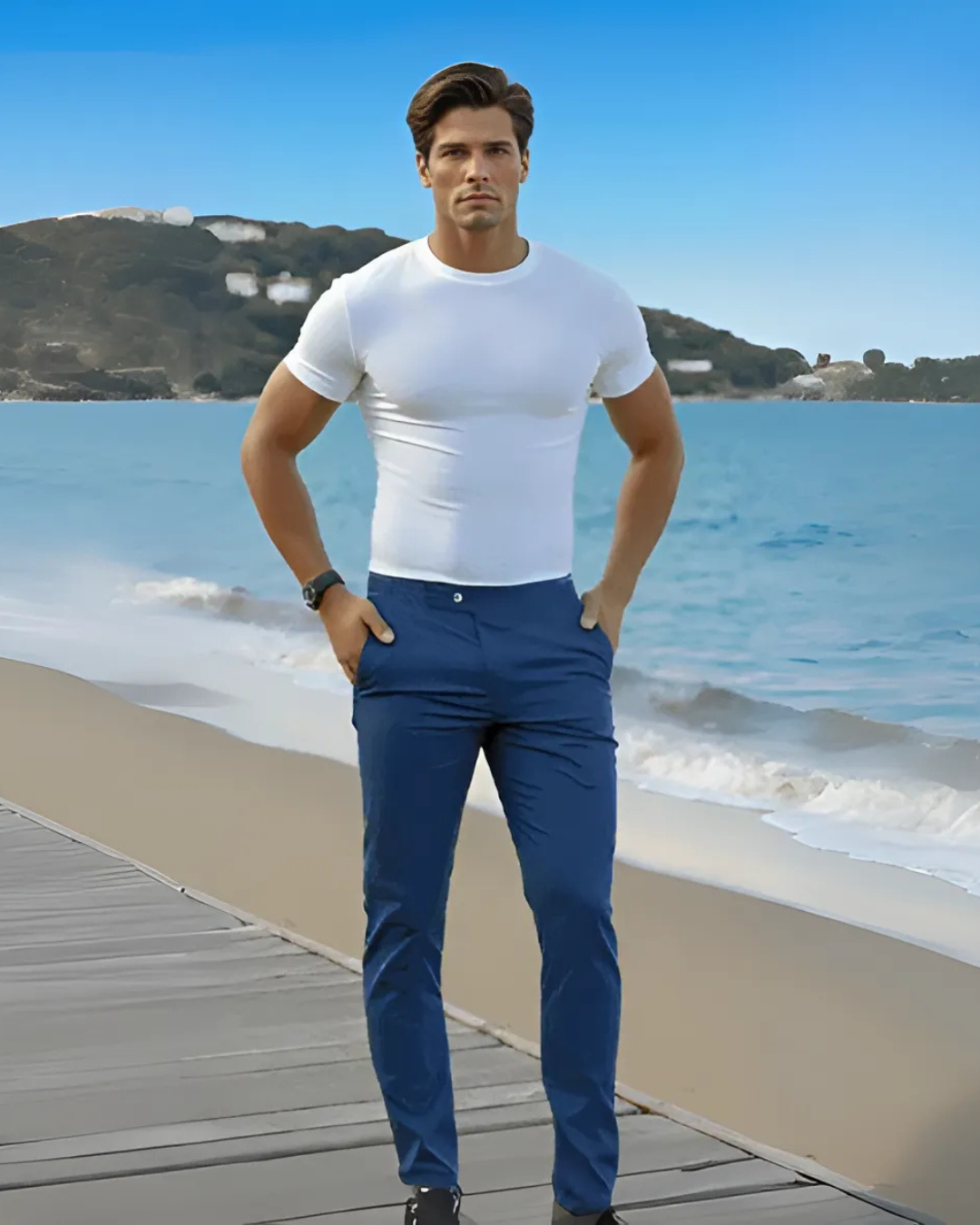Garrion - Pantaloni Casual Eleganti