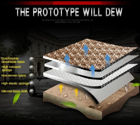 Davriel - Cuscini in seta per sedili auto