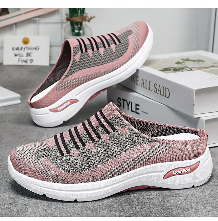 Quenby - sneakers slip-on in maglia dal fit casual