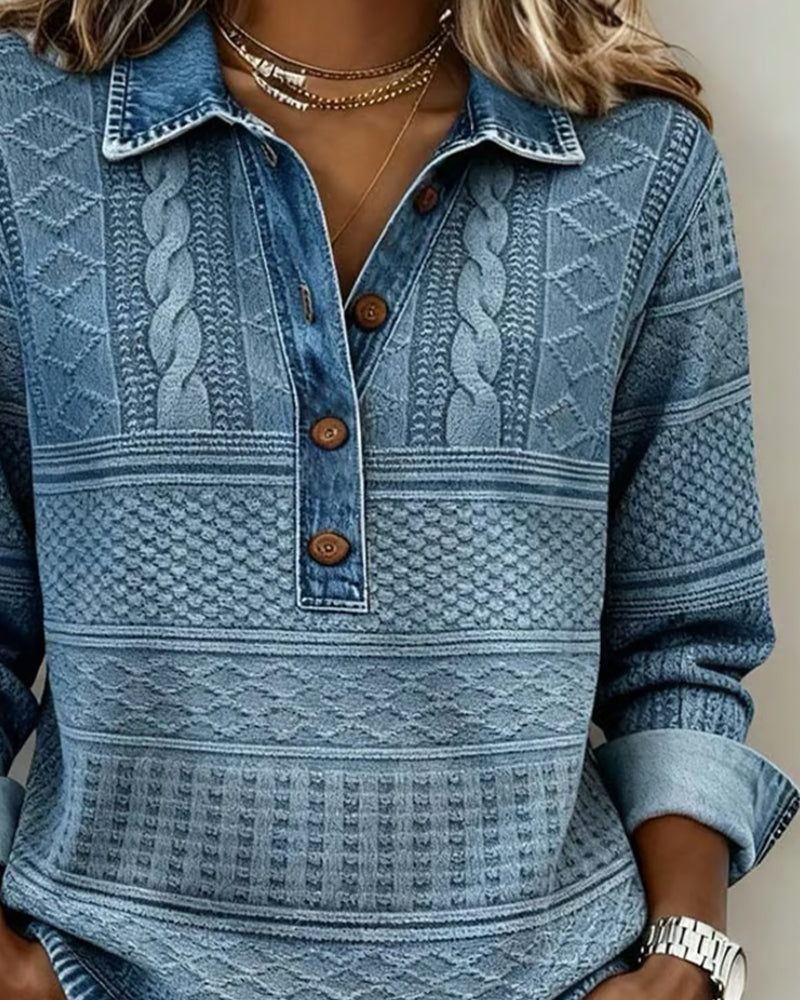 Orlissey - Camicia a bottoni testurizzata