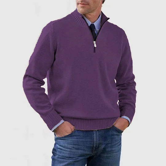 Delvian - Maglione Casual Elegante