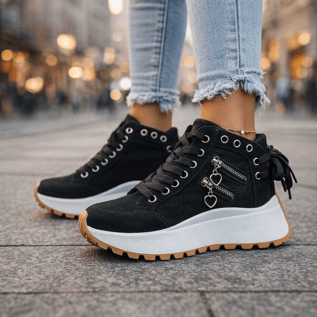 Celestia - Sneakers con plateau ammortizzate