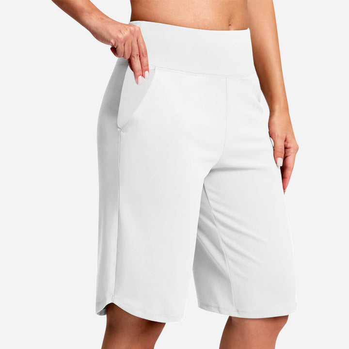 Odeliora - Bermuda a vita alta fit comfort