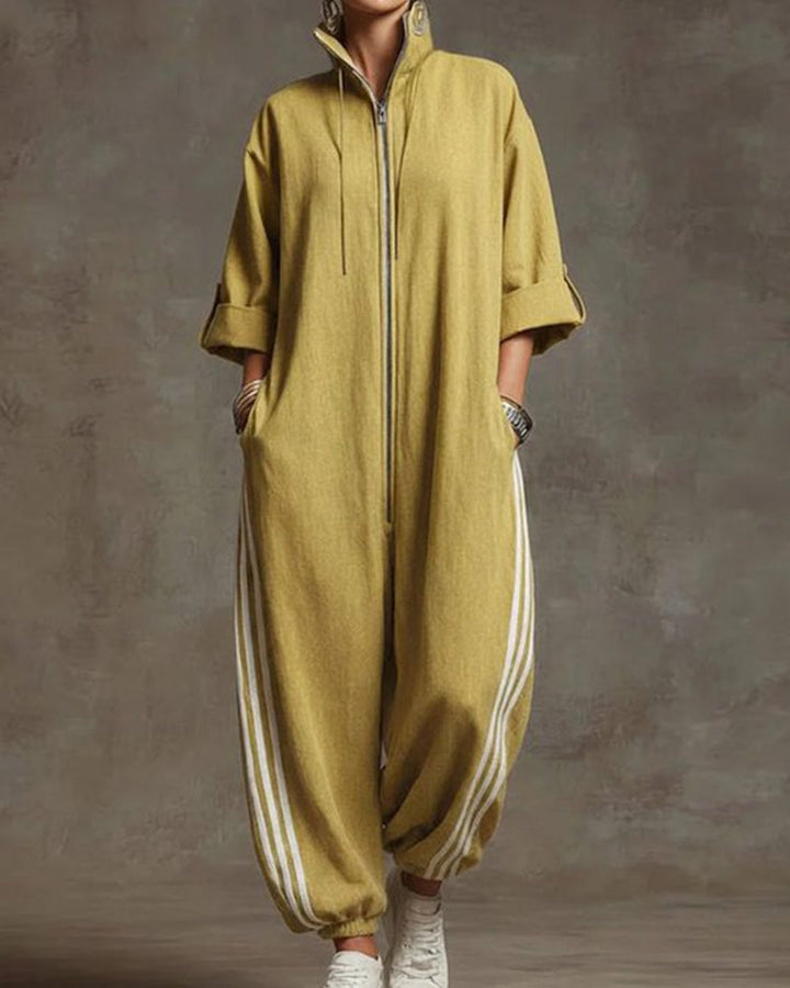 Lurelle - Jumpsuit con zip frontale
