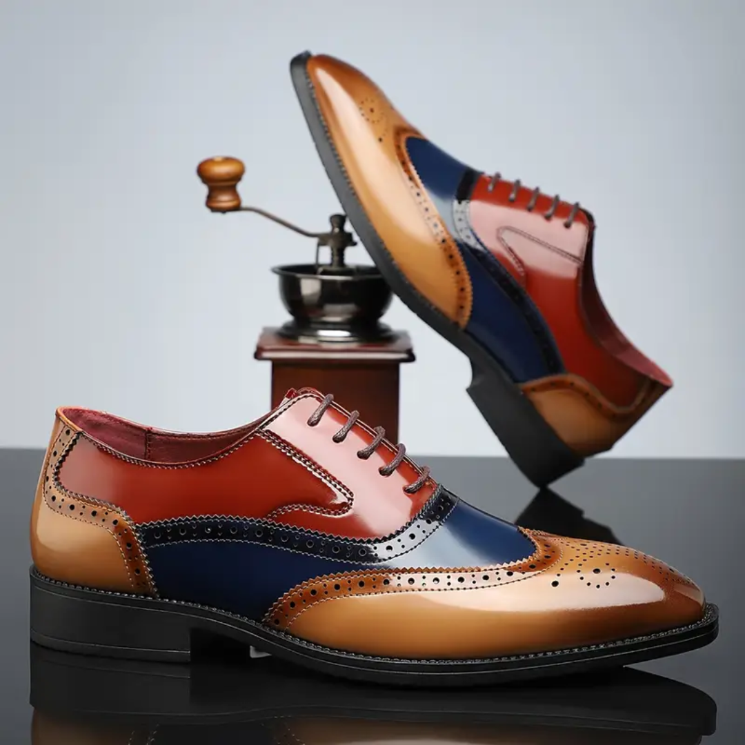 Farlon - Scarpe Oxford brogue
