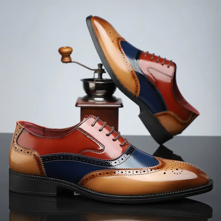 Farlon - Scarpe Oxford brogue