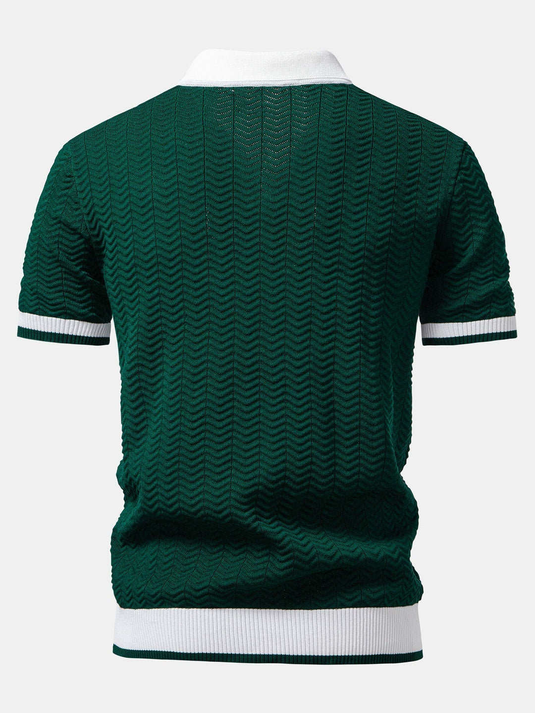 Arleno - Polo in maglia di viscosa testurizzata